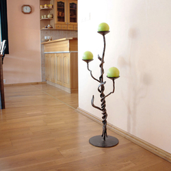 A wrought iron candleholder - luxury candleholders