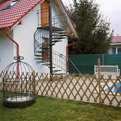 Dme forg pour puits fabriqu pour une maison de campagne en Slovaquie de l'Ouest