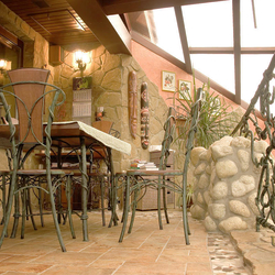 Table à manger rustique avec chaises - mobilier de luxe forgé à la main Table à manger rustique avec chaises - mobilier de luxe forgé à la main