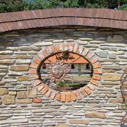Grille forge - Le soleil martel