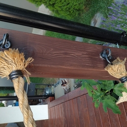 Forged custom-made brackets - forged garden accessories Forged custom-made brackets - forged garden accessories