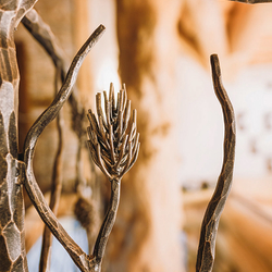 A wrought iron railing - a detail