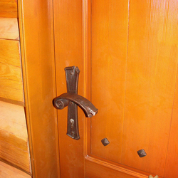 Poignées de porte forgées à la main Poignées de porte forgées à la main