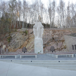 The youngest pilgrimage place in Slovakia located in the mountain Butkov... The youngest pilgrimage place in Slovakia located in the mountain Butkov...