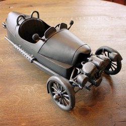 A wrought iron car model Morgan