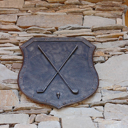 Blason familial forgé à la main Blason familial forgé à la main