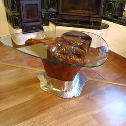 Oak coffee table is suitable for the living room, office, presentation rooms... Oak coffee table is suitable for the living room, office, presentation rooms...
