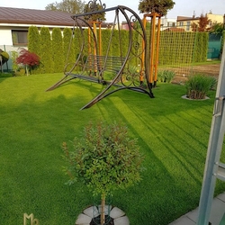 Balanoire en fer forg pour le jardin, pour dtente et bien-être