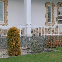 Garde-corps en fer forgé - Maison de campagne Garde-corps en fer forgé - Maison de campagne