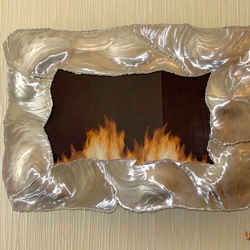 Steel bio fireplace Steel bio fireplace