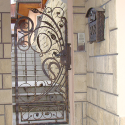 A wrought iron gate with the Renaissance touch