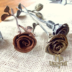 Forged roses from UKOVMI