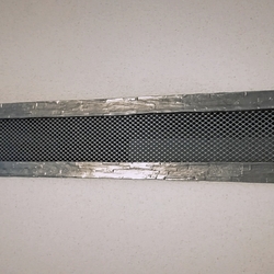 Grille forge pour chemine dans l'intrieur de la maison individuelle