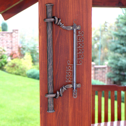 Le thermomtre en fer forg - thermomètre de jardin de luxe