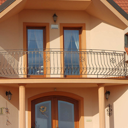 Garde-corps sur un balcon Garde-corps sur un balcon