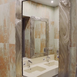Miroir en inox Miroir en inox