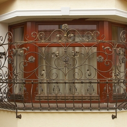 Grilles dcoratives en fer forg pour fenêtres
