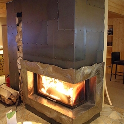 Fiery passion - wrought iron fireplace Srdiečko Hotel Fiery passion - wrought iron fireplace Srdiečko Hotel