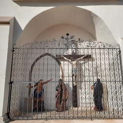 Restauration d'une grille Renaissance dans l'glise de Levoa