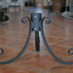 Support pour sapin de Nol vivant