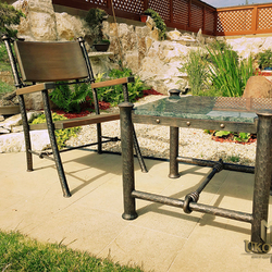 Table et chaises forges exclusives pour l'extrieur  mobilier de luxe